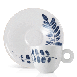 Conjunto de 2 xícaras de cappuccino – a illy Art Collection para a Biennale 2022